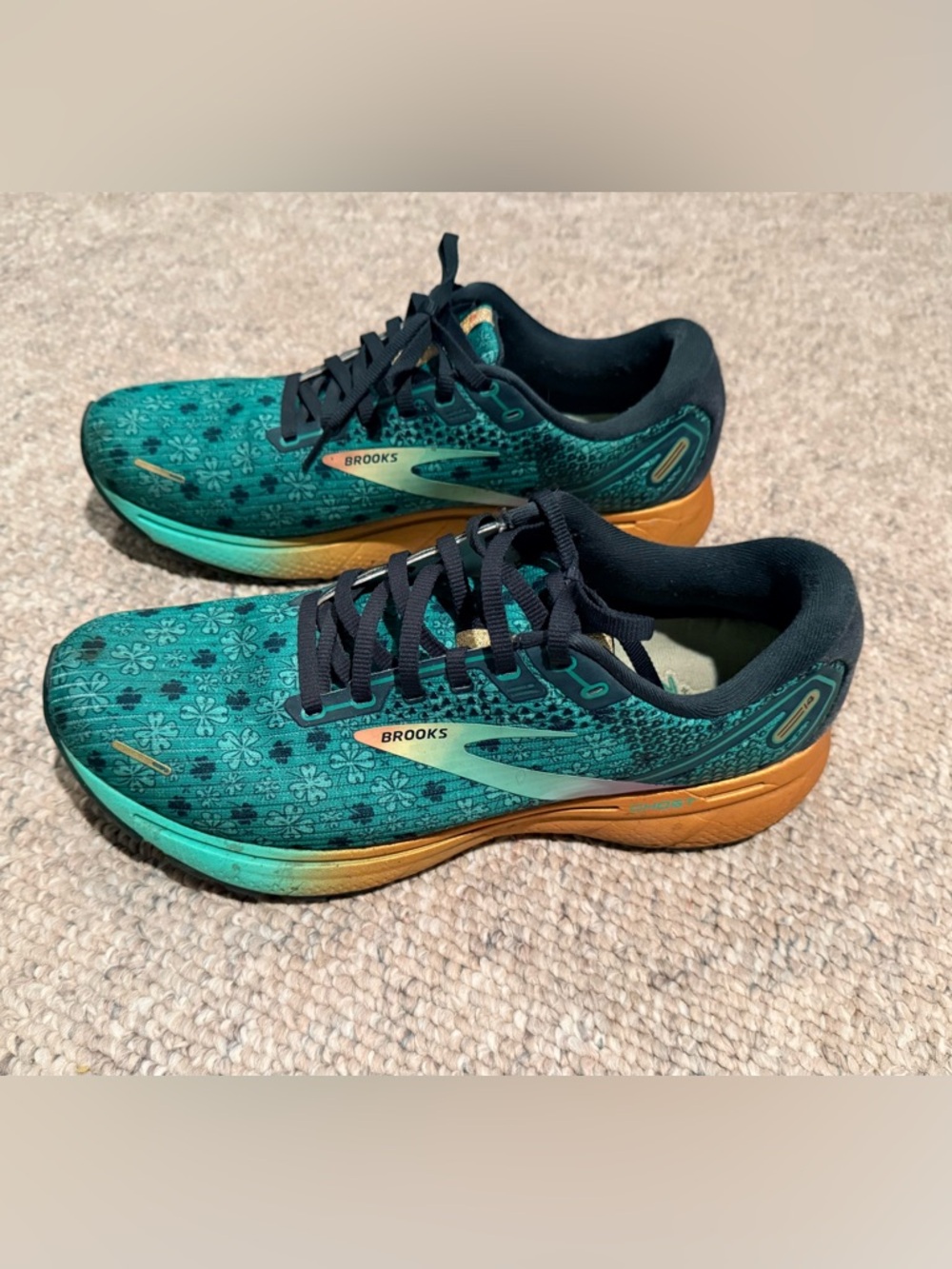Brooks Ghost 14 St Patrick’s Day Run Lucky limited edition